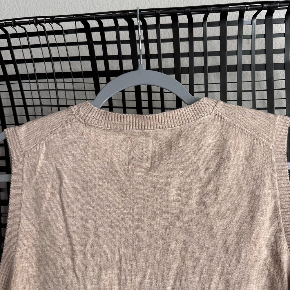 Anthropologie Maeve wool blend sleeveless dog sweater - Picture 5 of 7